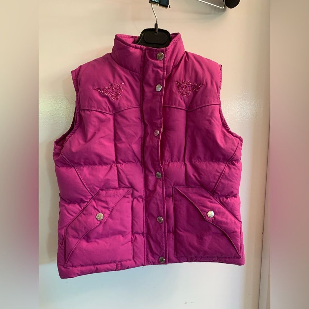 Cowgirl Hardware Pink Vest Size M